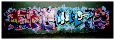 Narc  - Outright crew - click for larger image - graffiti Calgary Canada