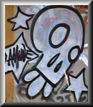 Graffiti on Jericho Beach, Vancouver, Canada