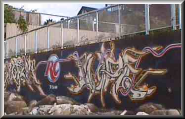 RC Team Graffiti, Beaches, Vancouver Canada