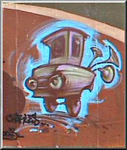 Humorous Graffiti Vancouver Beaches
