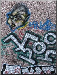Organic Vietnamese Grocery Gang Graffiti