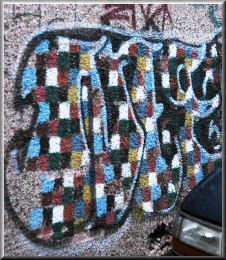 Organic Plaid Graffiti