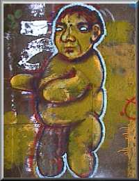 Teddy Bear Graffiti #4