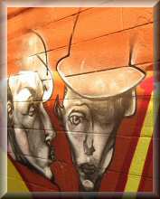 Downtown Eastside Grafitti Characters