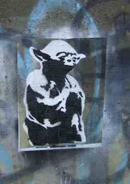 Graffiti on Wienie Packing Plant wall