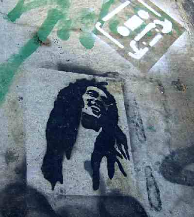 Graffiti on Wienie Packing Plant wall