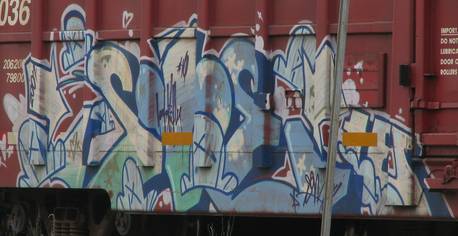 more train graffiti