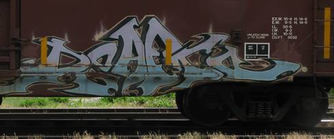 more train graffiti