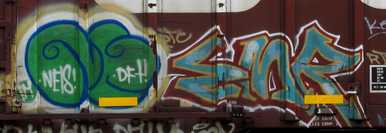 vancouver trains graffiti - 2008 - index