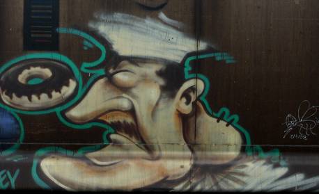 Sailor Boy - Train Graffiti in Vancouver Canada
