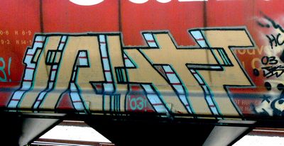 2003 - HC and all - train graffiit from doped-out Winnipeg and beyond...