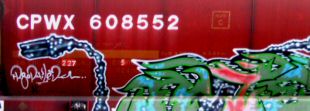 trains - whole car graffiti - FR8OPHILES - "perfect in balance"