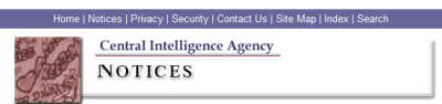 CIA website uses Graffiti banner!